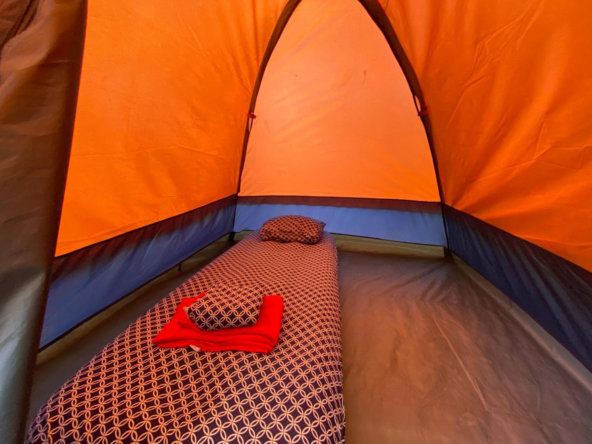 Balam Camping & Cabanas جزيرة هول بوكس المظهر الخارجي الصورة